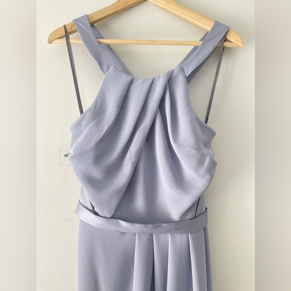 NWT Vera Wang White Halter Dress Gown - Picture 6 of 14